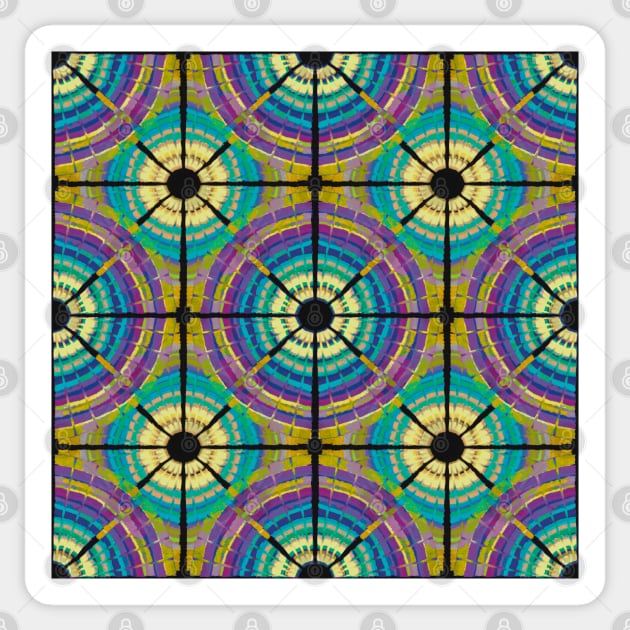 Upbeat Grandma Rug | Digital Painting Sticker by cherdoodles